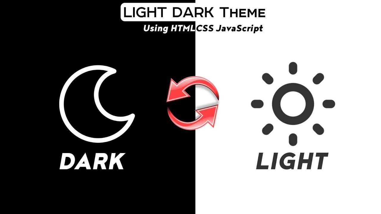 How to Create a Dark Mode using Javascript| #html and #css3 - YouTube