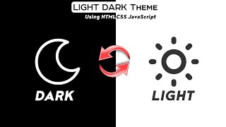 How to Create a Dark Mode using Javascript| #html  and #css3