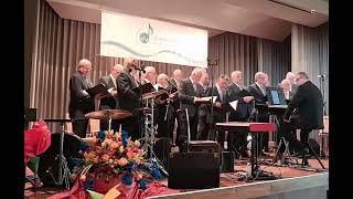 Der Männerchor Teil II auf dem Jubiläumskonzert des Gesangverein Völkersbach