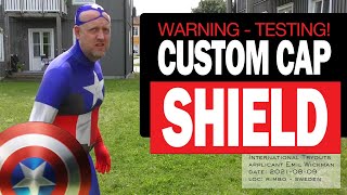 Captain America Shield Throw - TESTING!