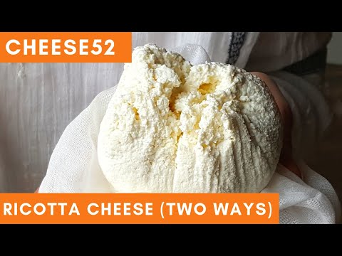 How to Make Ricotta Cheese