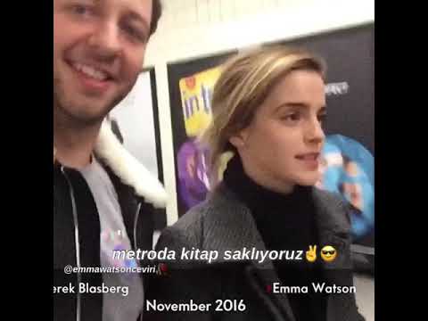 Emma watson gittiği her yere kitap bırakıyor türkçe altyazılı