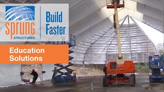 Sprung Education Solutions - Time lapse of St. Louis Carrickmacross School, Ireland