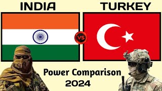 India vs Turkey Military Power 2024 | Turkey vs India military power 2024 | world military power