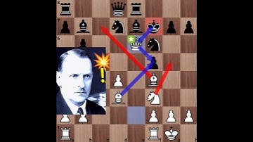 Alexander Alekhine Brilliancy 💎🔥