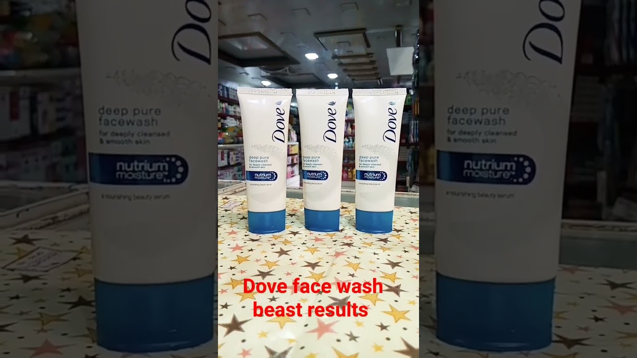 Dove face wash 