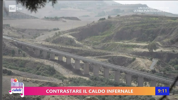Catenanuova, il paese più caldo d'Europa - Unomattina Estate 18/07/2023