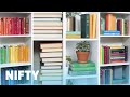 9 Stylish Ways To Organize Your Bookshelf