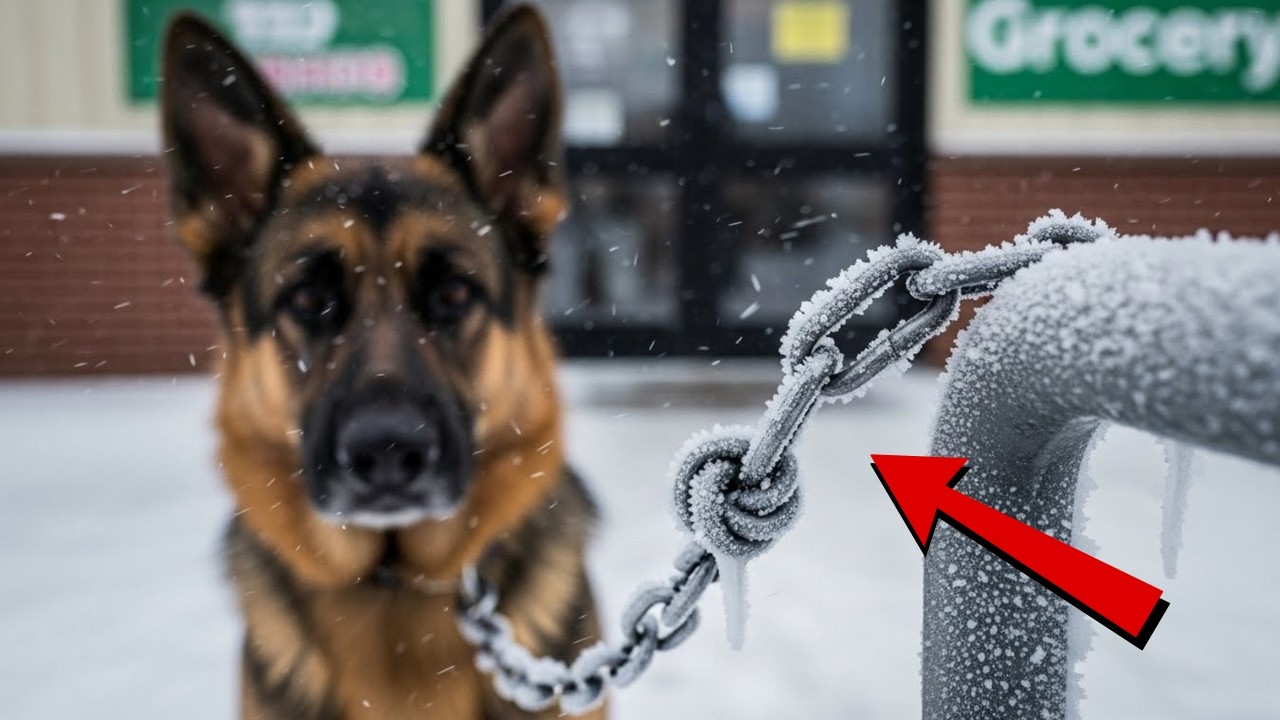 Собаку БРОСИЛИ у магазина в МОРОЗ −20°… А утром стало ясно — ПОЧЕМУ