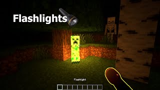Actual Torches (Flashlights) in Minecraft