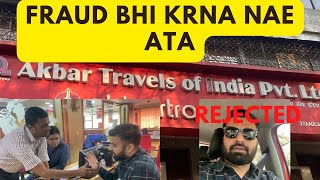 Akbar travels fraud | badi musibat mei phasa dia #vlog #youtube #sameerumarvlogs #akbartravels#viral