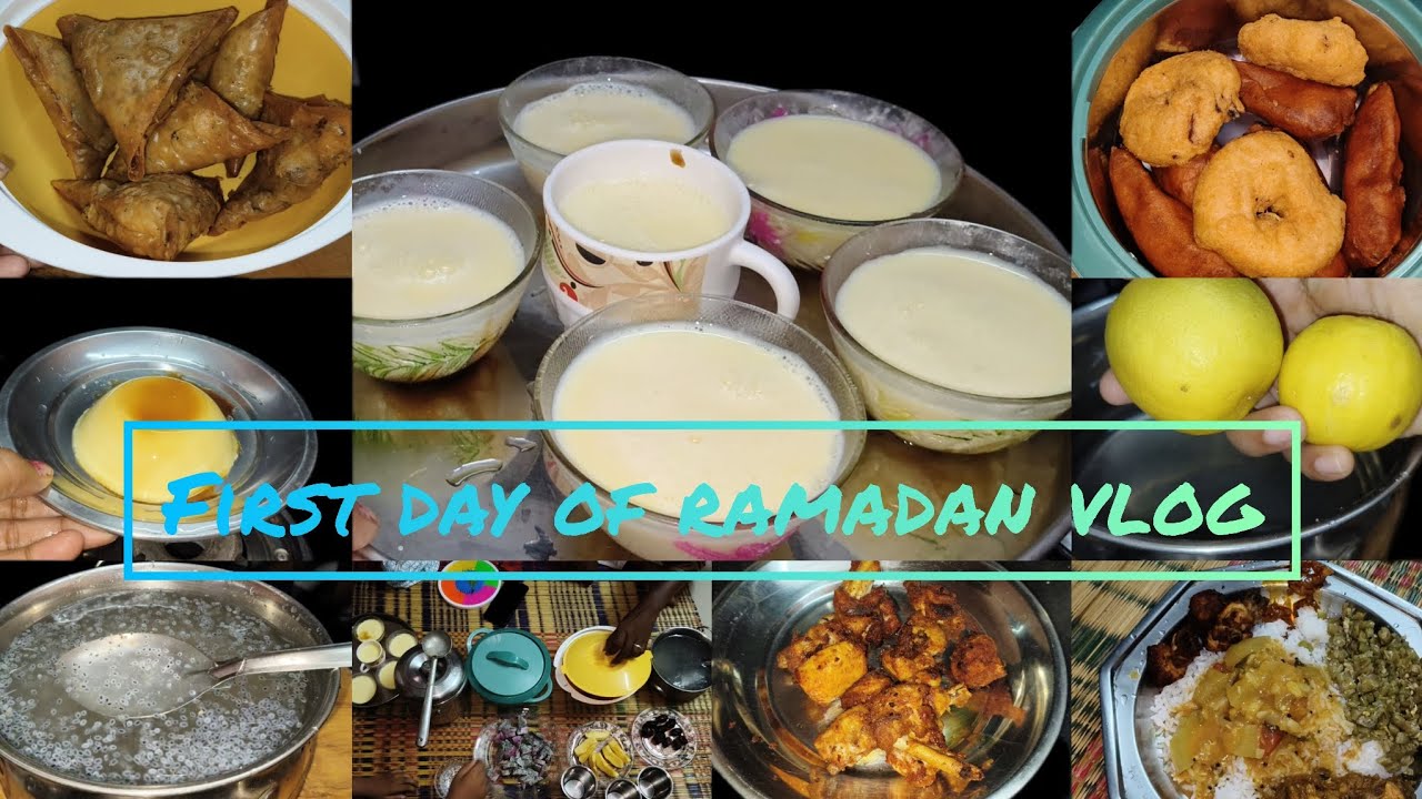 நோன்பு முதல் நாள் Shahari and iftar vlog 🥰#cooking #iftarsnacks #ramadan special 