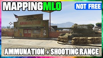 Patoche Ammunation + shooting range ( FIVEM )