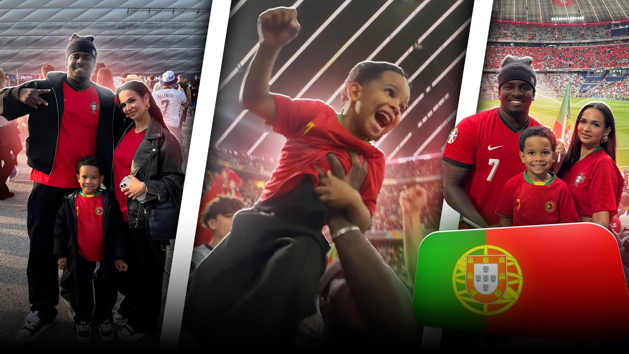 Saint's ERSTES mal im STADION Portugal vs. Spanien 🏆