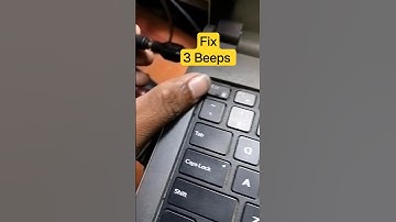 Fix100%All Laptop 3 Beep Sound Problem | Laptop No Display Beep Sound Audio Solve#macnitesh#Ram