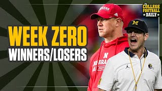 BIGGEST Winners and Losers in College Football for Week 0 | College Football Daily