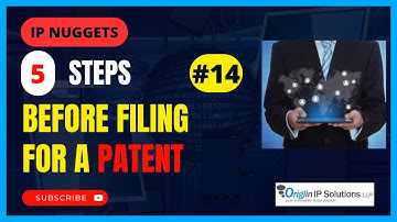 5-steps before filing for a Patent.  #patentapplication #patent #ipnuggets #ipr