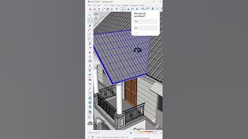 SketchUp Roofing Magic: Model Roof Shingles Like a Pro! #SketchUp #RoofDesign #HomeImprovement