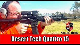 The Desert Tech Quattro-15 with 53 Round Quad Stack Mag