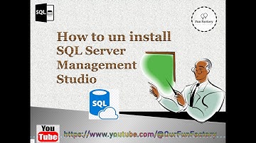 How to Uninstall SQL Server Management Studio 2022: Step-by-Step Guide #SQLServer #SSMS #Uninstall