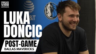 Luka Doncic Discusses Grant Williams Trade to Charlotte for PJ Washington \& Kyrie Irving \\