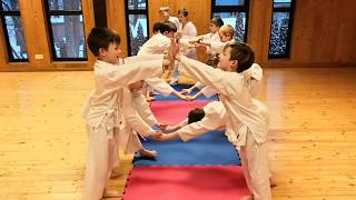 Sport for fun. Exercises for Kids pt.1. (tatami mats). Yoshukai Karate Latvia. screenshot 1