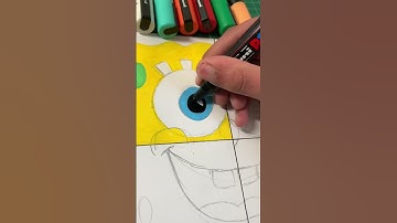 Drawing SpongeBob in 4 different styles | Part 1