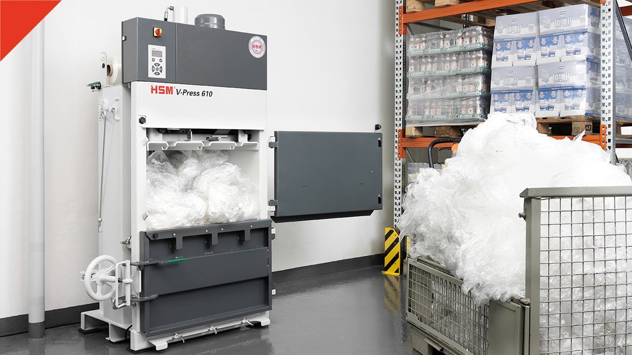 Presse à balles HSM V-Press 610 eco