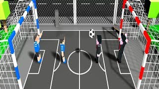 cubic street soccer 3d.  game for android. screenshot 1