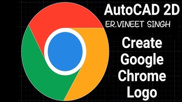 CHROME LOGO #autocad