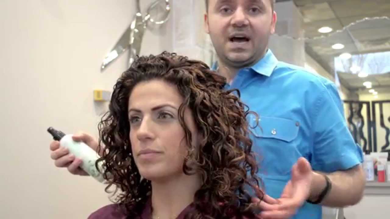 Styling Curly Hair With Ouidad Climate Control Youtube