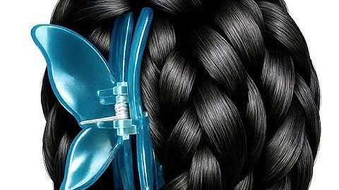 Claw Clip hairstyles | Oiled hair juda | simple juda in long hair | Hair style girl simple and easy