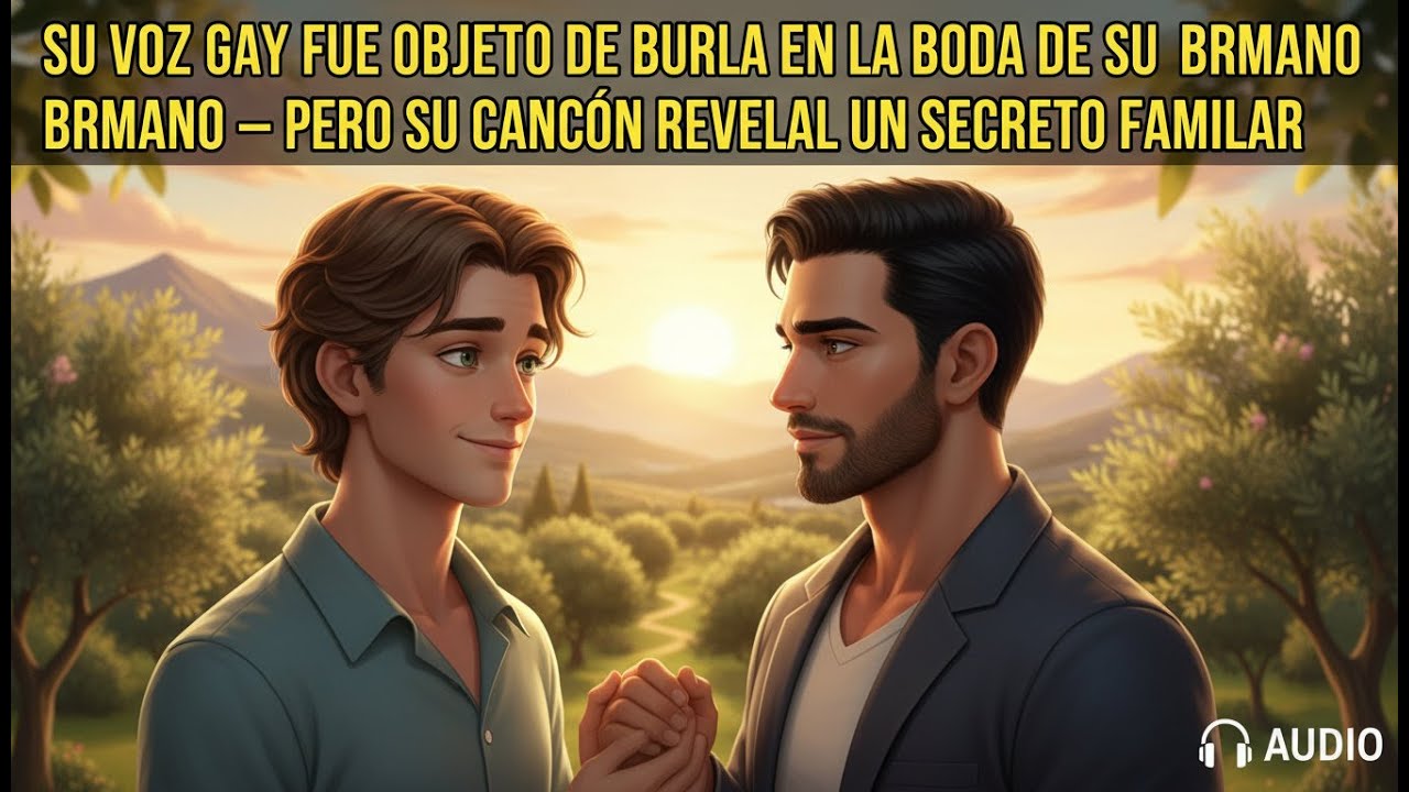 Se burlaron de su voz gay en la boda de su hermano — pero su canción desveló un secreto familiar