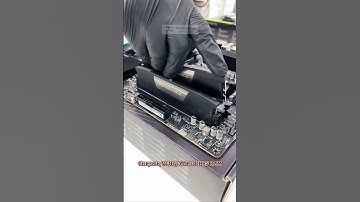 DDR5 RAM installation #shorts Corsair Vengeance