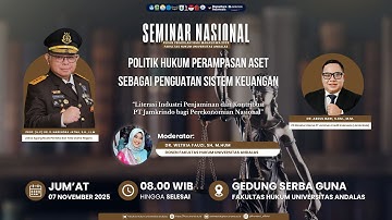 SEMINAR NASIONAL PEKAN PERADILAN SEMU MAHASISWA 2025 - FAKULTAS HUKUM UNIVERSITAS ANDALAS