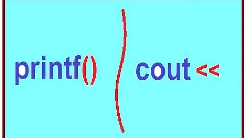 Printf vs cout C and C++ Most Important Concept