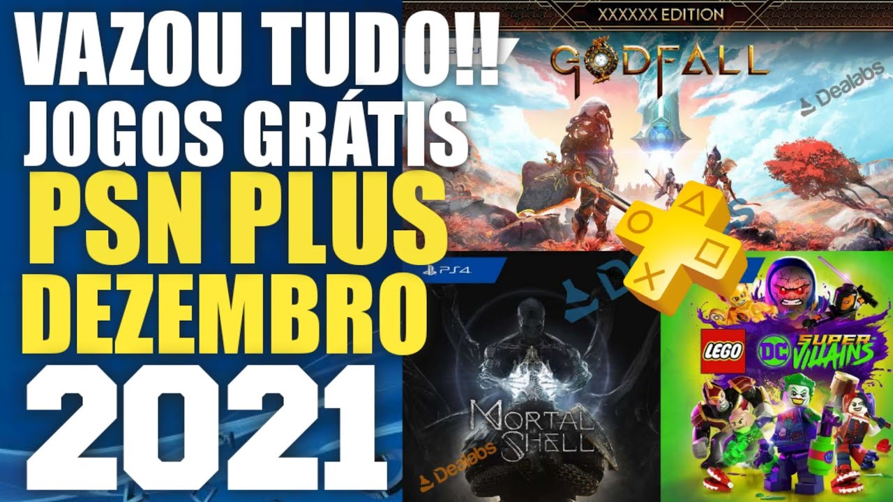 Já disponível os jogos de dezembro do Playstation Plus