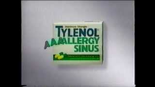 Tylenol Allergy Sinus Commercial (1992) screenshot 4