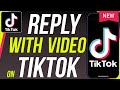 How To Reply To A Comment With A Video On TikTok How To Reply To A Comment With A Video On TikTok