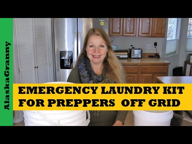 Off the grid Laundry Bucket Hack 