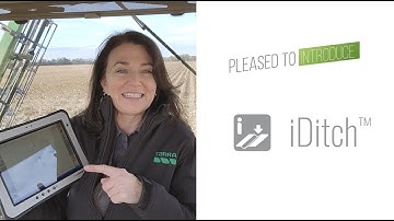 iDitch is the most intuitive and intelligent ditching software