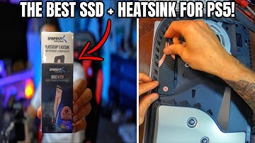 Sabrent Rocket 4 Plus PS5 SSD Install | THE BEST SSD + Heatsink For Playstation 5 !?