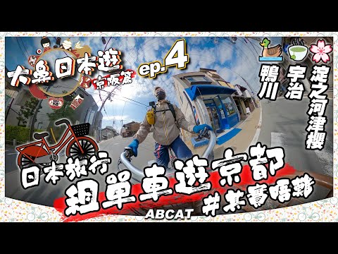 🇯🇵『大鼻日本遊 京阪篇』ep.4 🚴🏼‍♂️💨租單車遊京都 ＃其實唔難｜🦆鴨川 🍵宇治 🌸淀之河津櫻｜8日京都＋3日大阪｜Travel Vlog＃4 Kyoto