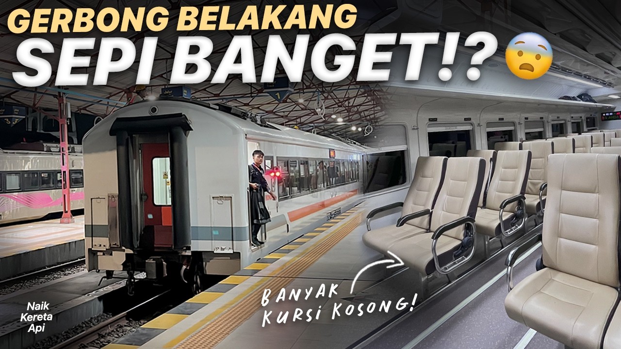 PALING BELAKANG SEPI PENUMPANG 😨 Kereta Malam Termurah ke Malang | KA Kertanegara Ekonomi