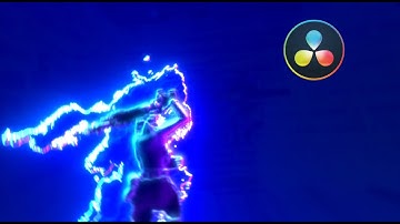 How To Make This INSANE Thunder Skin Glow Buildup + Eon Shockwave Overedit Effect in DaVinci Resolve