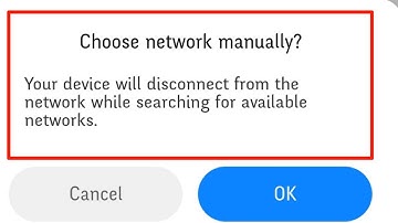 Fix Choose network manually | Couldn