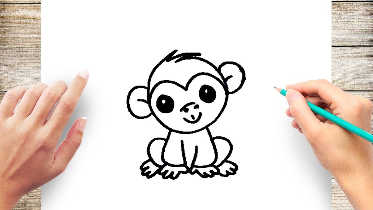 Download Monkey Sketch Drawing RoyaltyFree Stock Illustration Image   Pixabay