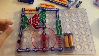 Snap Circuits Classic: Electric Fan Stopped by Light
