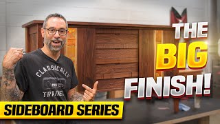 Top Construction & Oil Finish | The Big Finish | Sideboard Pt 11