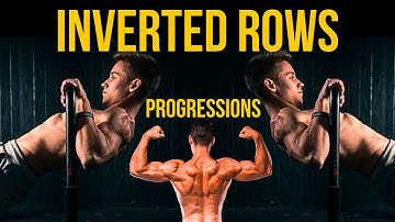 INVERTED ROW Progressions. Bodyweight Calisthenics Exercises for Beginners